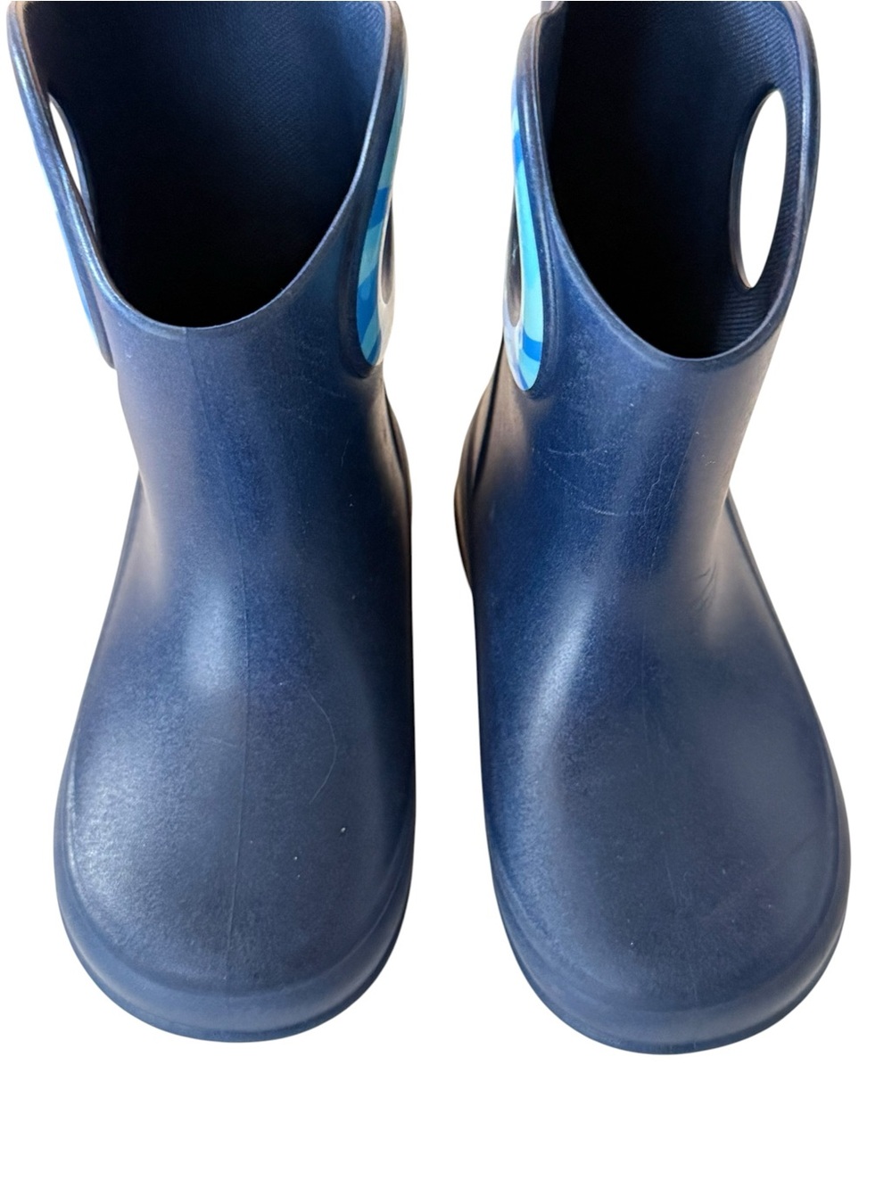 OKABASHI Toddler Kendall Rain Boots Blue Size 6 - Picture 4 of 7